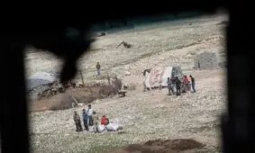 تصاویر/ امدادرسانی هلال احمر به سیل زدگان در فارس