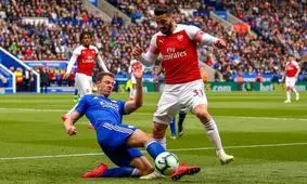 خلاصه دیدار آرسنال و لسترسیتی