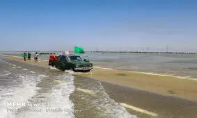 محور دارخوین به شادگان باز شد