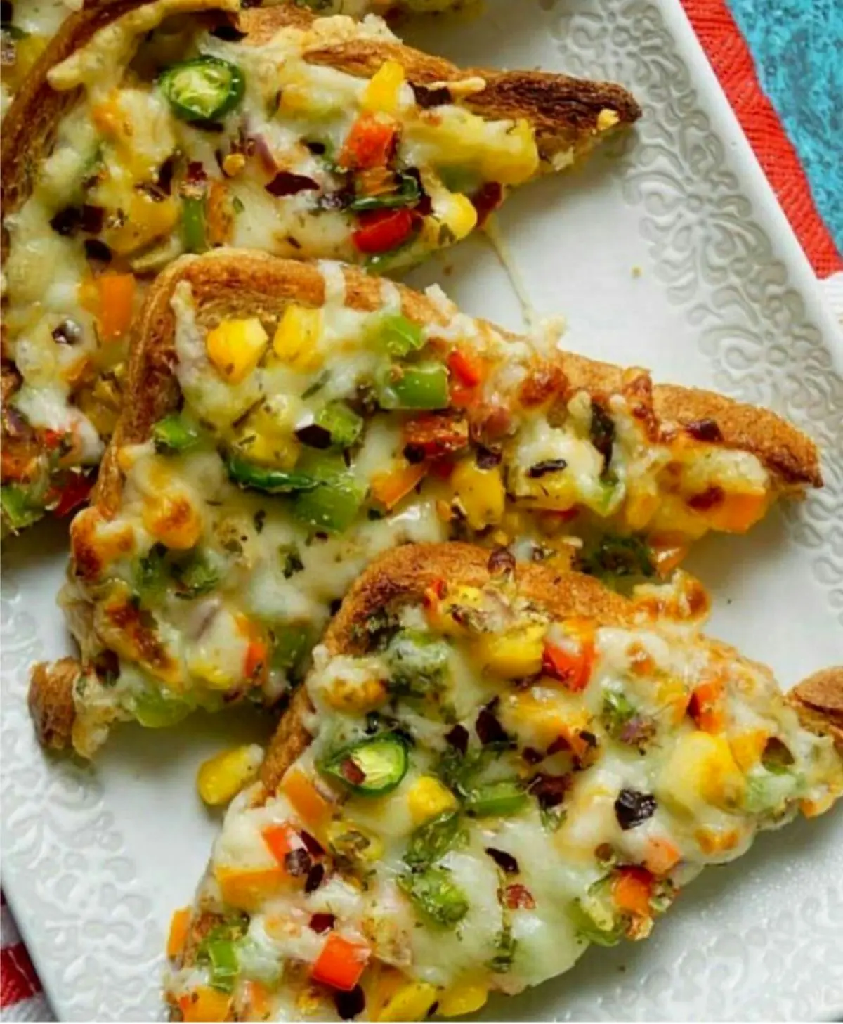 طرز تهیه پيتزا تُست