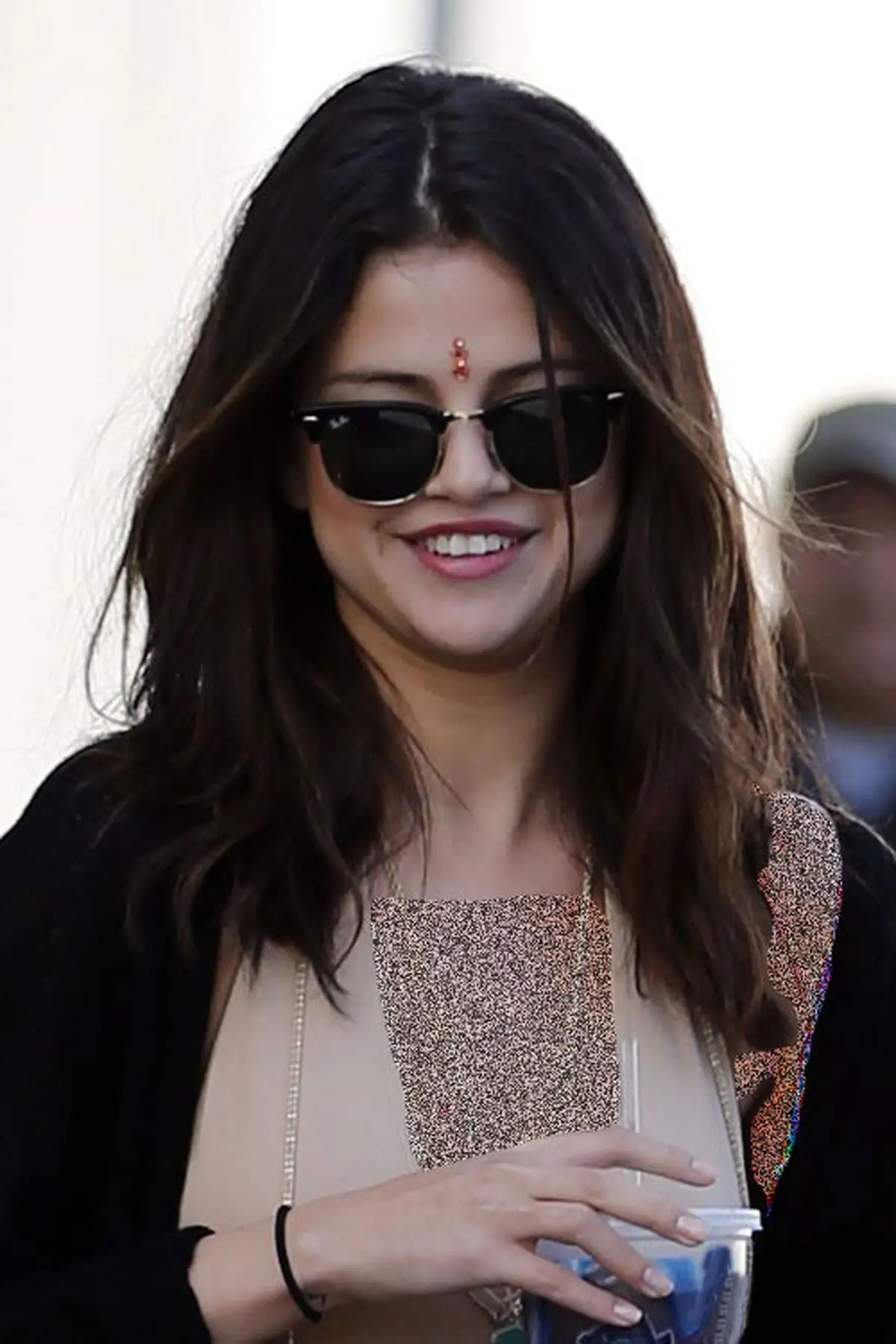 تصاویری بسیار جالب از سلنا گومز با خال هندی!