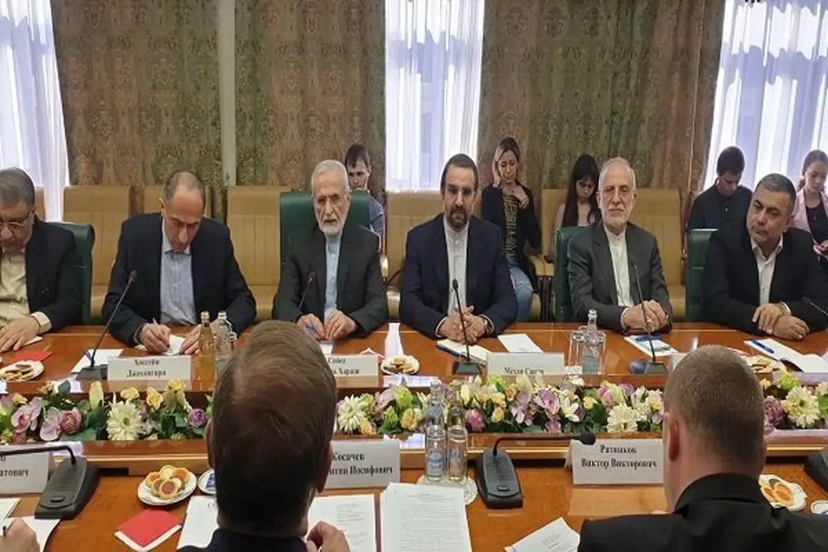 خرازی با رئیس کمیته بین الملل شورای فدراسیون روسیه دیدار کرد