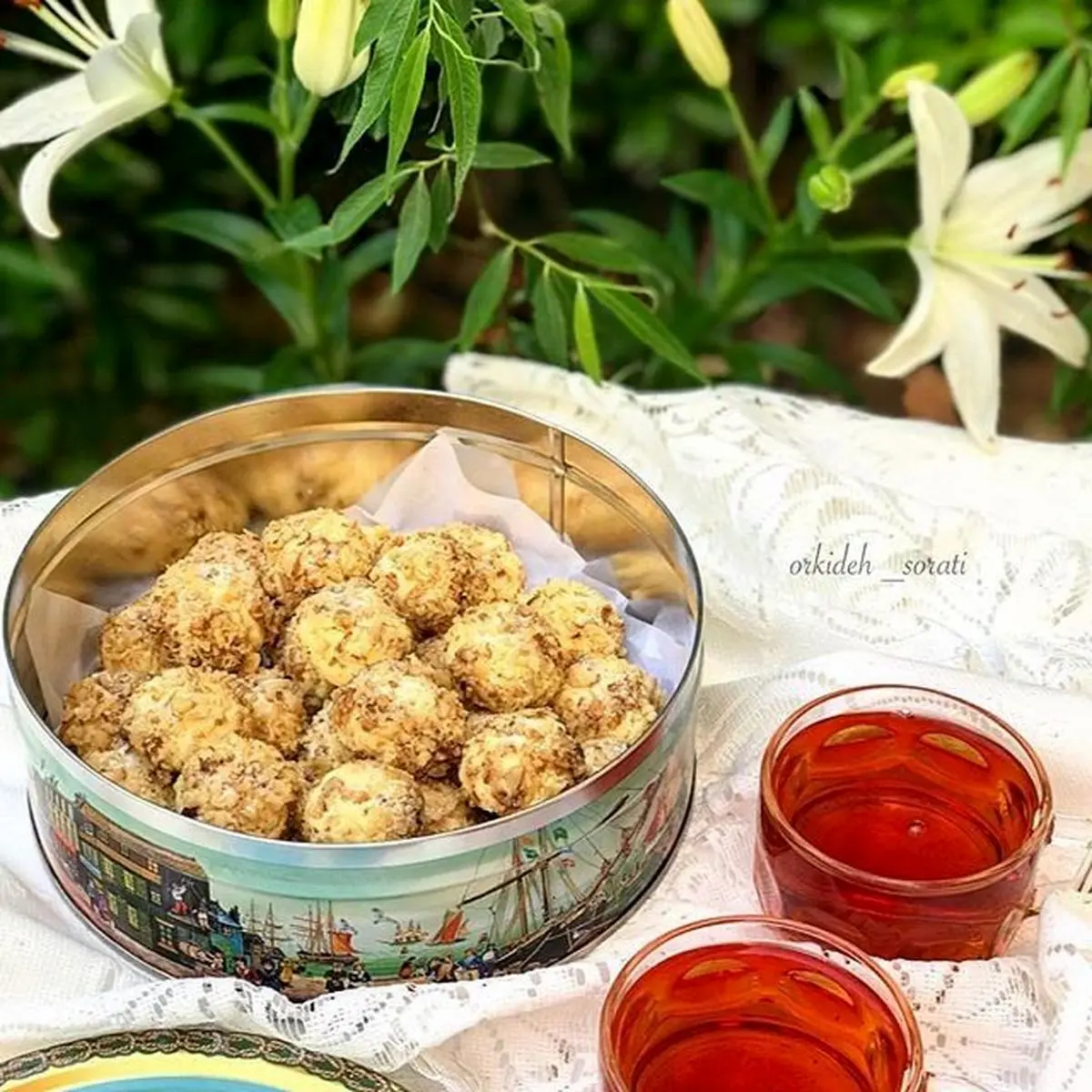 طرز تهیه شیرینی اسکار گردویی