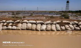 تهدید دارخوین به خاطر افزایش آب تالاب شادگان/ نیاز به لودر داریم