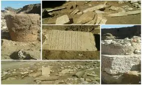 باران، قبرستان قدیمی لارستان را کشف کرد