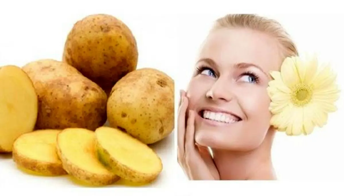 خواص و طرز تهیه ماسک سیب زمینی و گلاب
