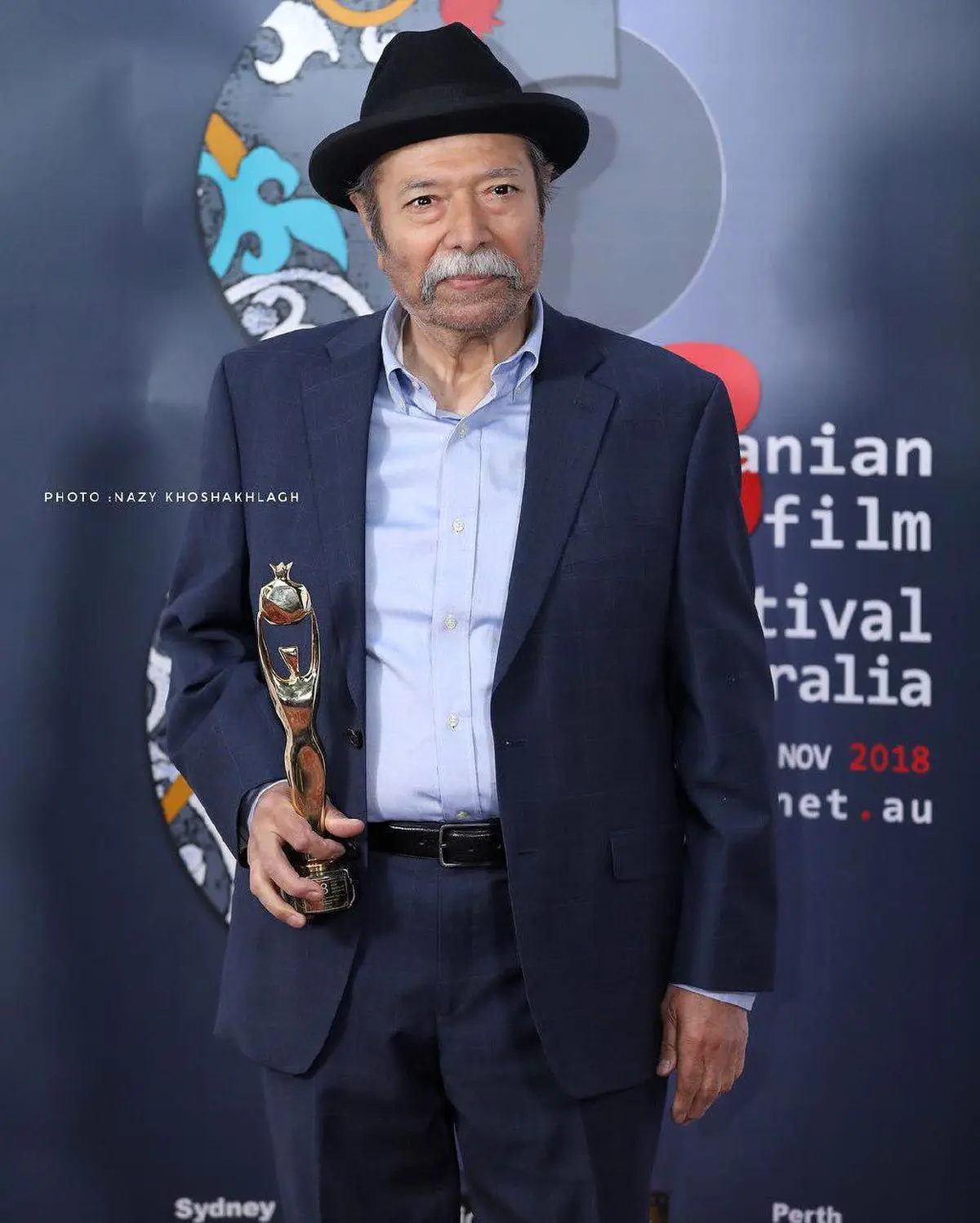 تقدیر از محسن تنابنده و علی نصیریان در جشنواره فیلم های ایرانی استرالیا+تصاویر