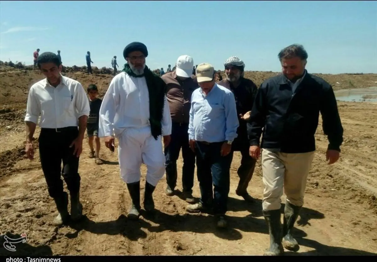 تصویری از جوشکاری نماینده جدید ولی‌فقیه در خوزستان