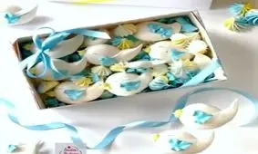 آموزش مرنگ به شکل پرنده