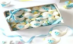 آموزش مرنگ به شکل پرنده