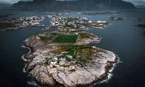 استادیومی عجیب در نروژ