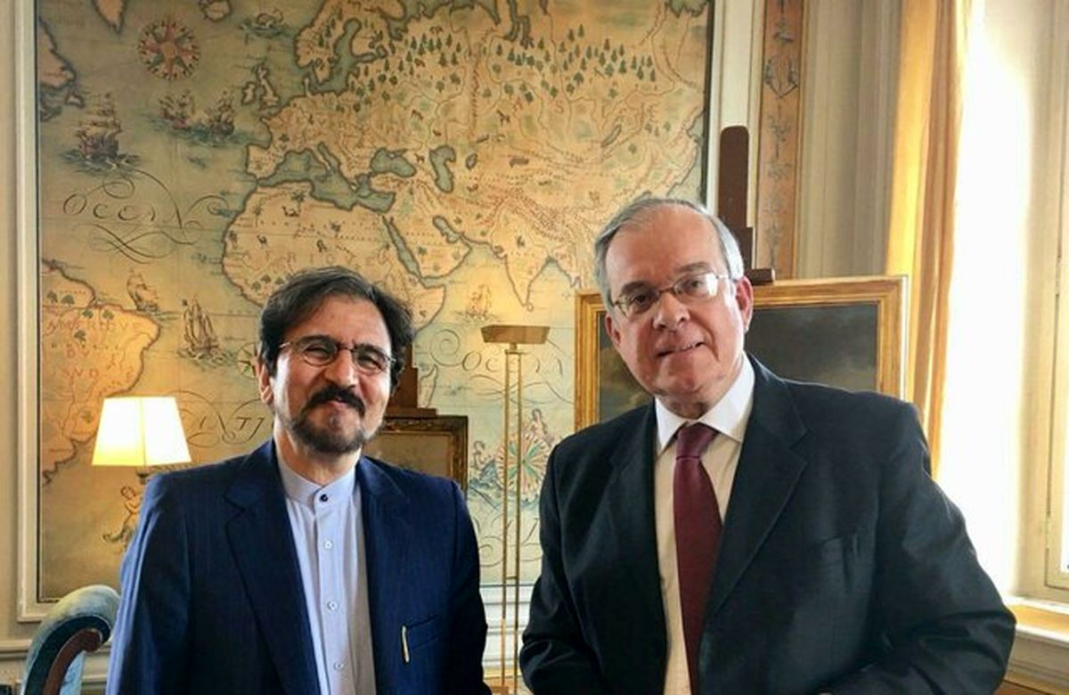 بهرام قاسمی با دبیر کل وزارت اروپا و امور خارجه فرانسه دیدار کرد