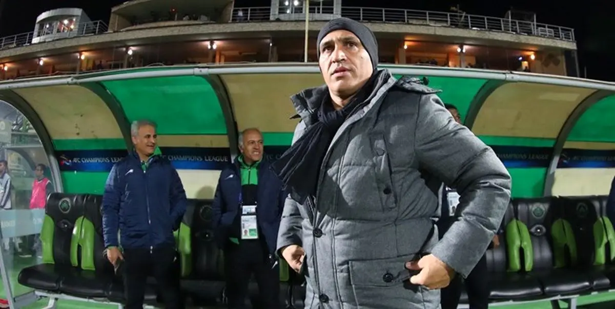 منصوریان: تمرکز نداشتیم و در بهترین زمان تلنگر خوردیم/داشتم منفجر می‌شدم،‌دایی آرامم کرد!