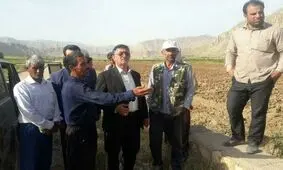 پل موقت روستاهای شمال‌ غربی پلدختر در دست احداث است
