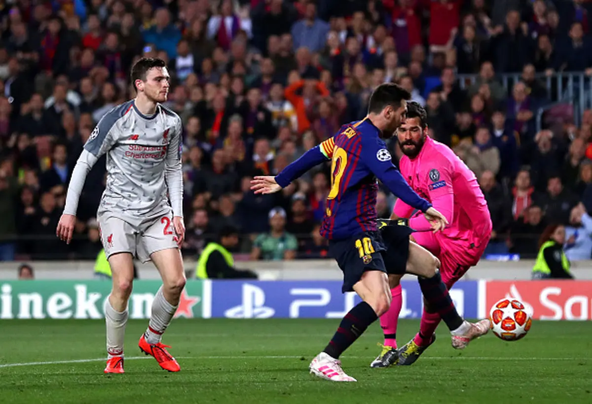 پیروزی قاطع بارسا برابر لیورپول با درخشش مسی