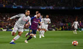   شب تلخ فن دایک برابر لیونل مسی