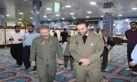 سخنگوی ارتش از پایگاه هوایی شهید عبدالکریمی بازدید کرد