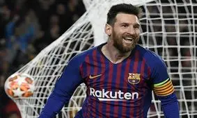 مسی به رکورد رونالدو رسید