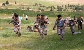 برگزاری مسابقات آمادگی جسمانی طرح ذوالفقار نیروی زمینی سپاه