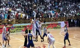 نفت برای اولین بار قهرمان لیگ‌برتر بسکتبال شد/ هلهله در آبادان