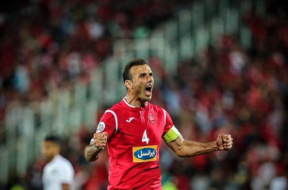 کاپیتان پرسپولیس در لیگ برتر ایران جاودانه میشود