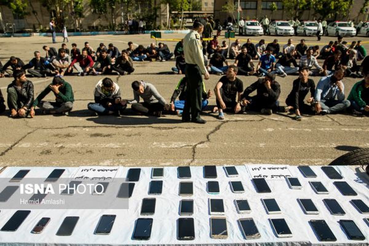 165 سارق حرفهای در تهران دستگیر شدند+ عکس