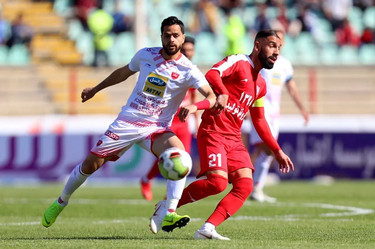 ویدئو گل اول پرسپولیس به تراکتورسازی توسط کمال کامیابی‌نیا