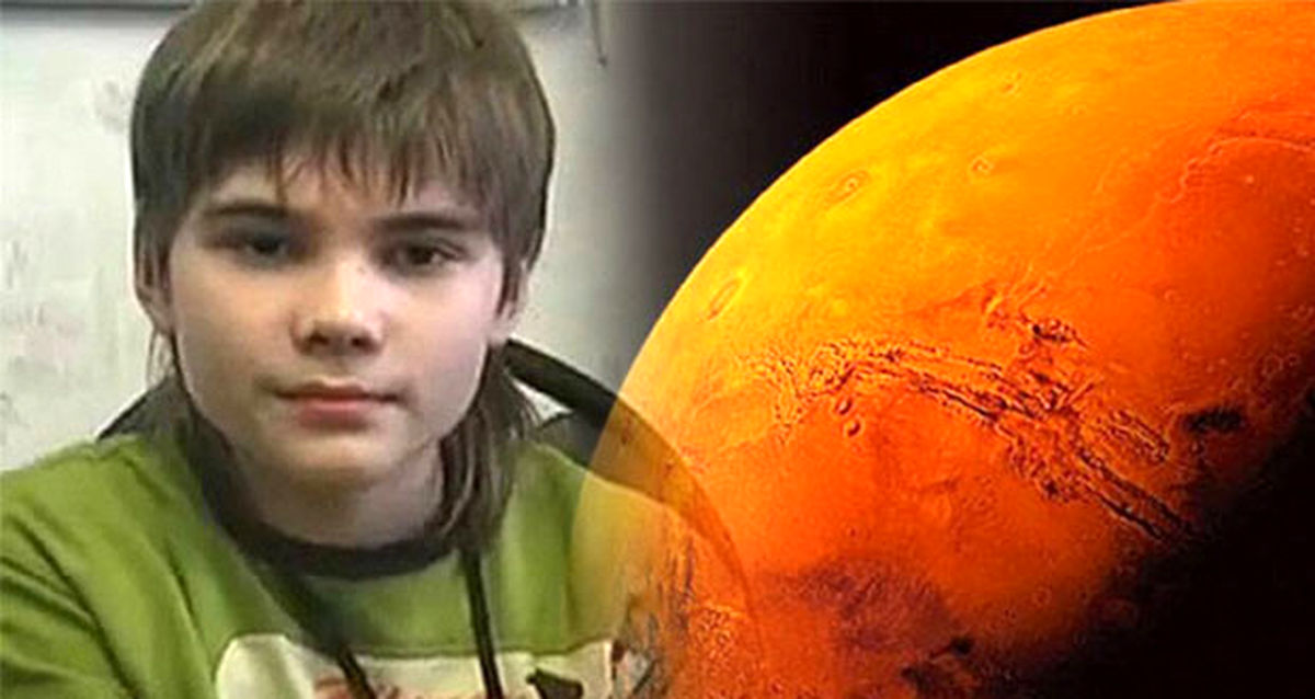 بوریسکا ، پسری که می‌گوید در مریخ زندگی کرده است!