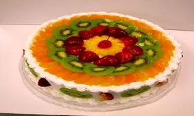 طرز تهیه کیک میوه ای