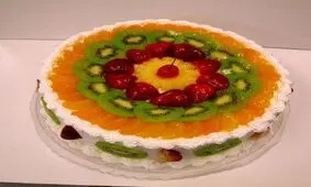 طرز تهیه کیک میوه ای
