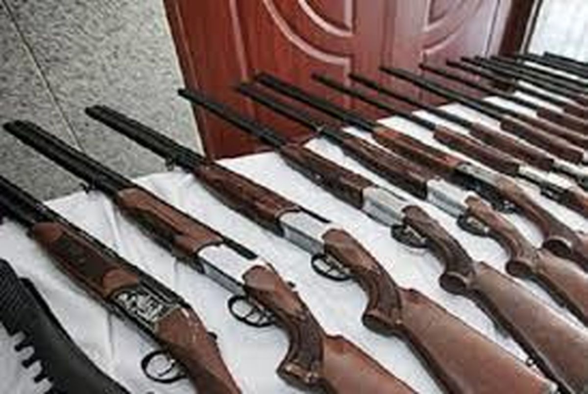 کشف ۱۵۷ قبضه سلاح در خوزستان