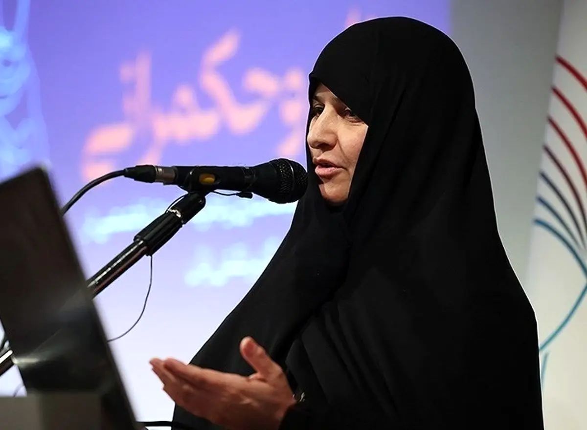 اولین سخنرانی جمیله علمالهدی بعد از شهادت رئیسی