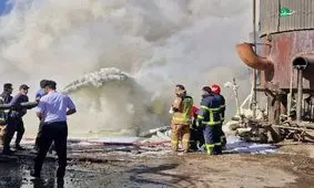 آتش سوزی در پالایشگاه نفت ایوانکی با یک فوتی و ۳ مصدوم