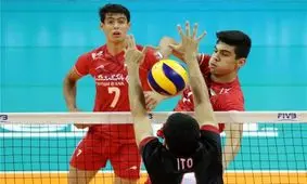 پیروزی والیبالیست های نوجوانان ایران در قهرمانی آسیا