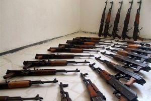 کشف 28 قبضه سلاح و مهمات در راسک و ایرانشهر