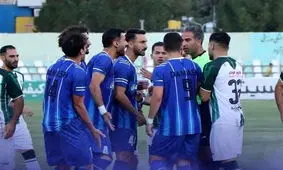 ماجرای حمله به داور و محرومیت ۱۰ بازیکن تیم داماش چه بود؟

