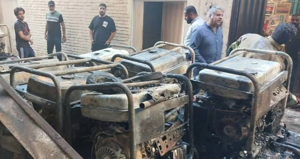 آتش‌سوزی در خیابان سعدی جنوبی؛ نجات ۷ نفر از ساختمان چهارطبقه
