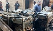 آتش‌سوزی در خیابان سعدی جنوبی؛ نجات ۷ نفر از ساختمان چهارطبقه

