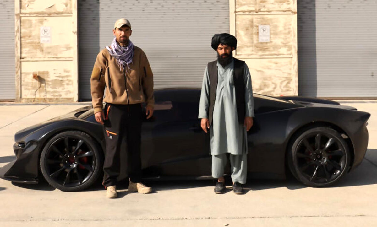 افغانستان از اولین خودروی اسپرت ساخت داخل رونمایی کرد/ ویدئو