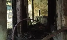 مرگ 2  مرد و یک زن در حریق ساختمان 2 طبقه در تهران

