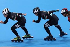 نخستین مدال تاریخ دختران ایران در اسکیت قهرمانی آسیا

