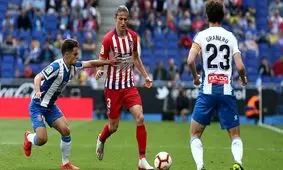 شکست سنگین اتلتیکو در بارسلون/ششمین باخت فصل روخی‌بلانکو