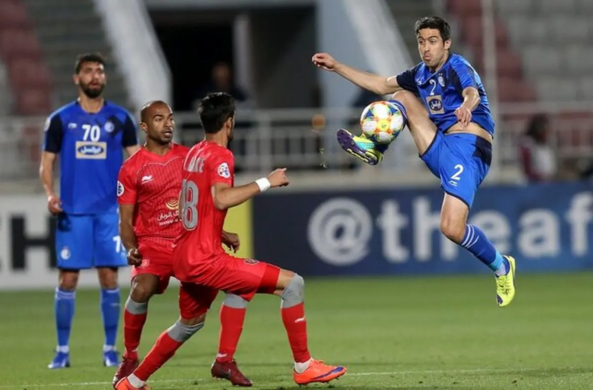 دو غائب بزرگ الدحیل برابر استقلال