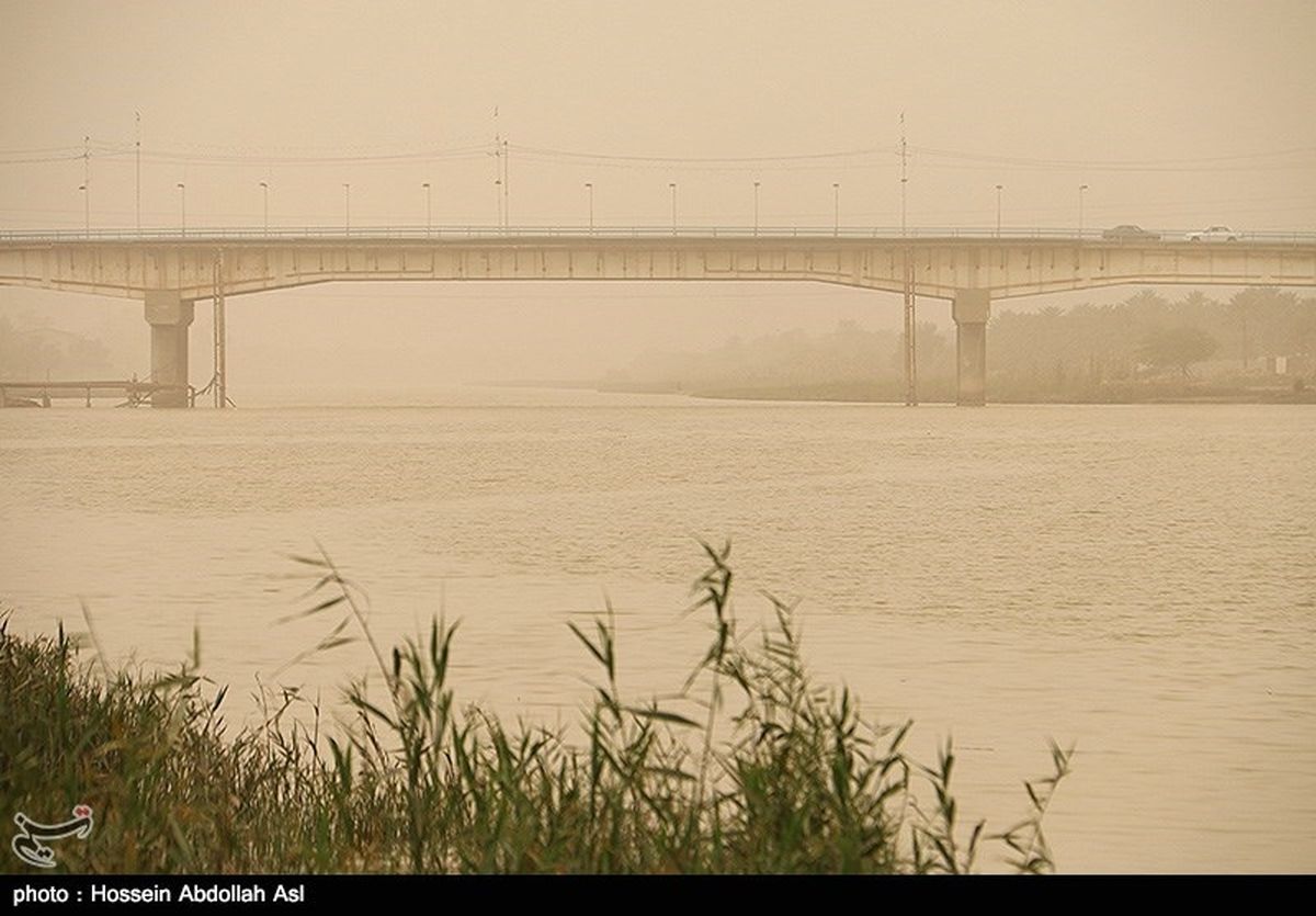 وقوع پدیده گرد و خاک در خوزستان؛ غلظت آلایندگی اکثر شهرهای خوزستان به بیش از حد مجاز رسید