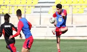 غیبت ربیع‌خواه و مصدومیت جزئی علیپور در تمرین پرسپولیس
