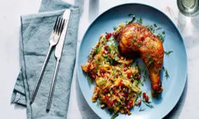 طرز تهیه مرغ زنجبیلی