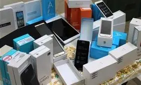 ضبط بیش از ۶ هزار گوشی تلفن همراه