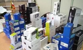 ۶ هزار گوشی تلفن همراه یک گرانفروش به نفع دولت توقیف شد