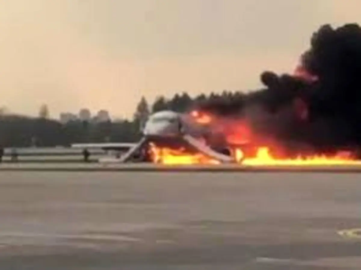 علت آتش گرفتن هواپیمای ایرفلوت مشخص شد