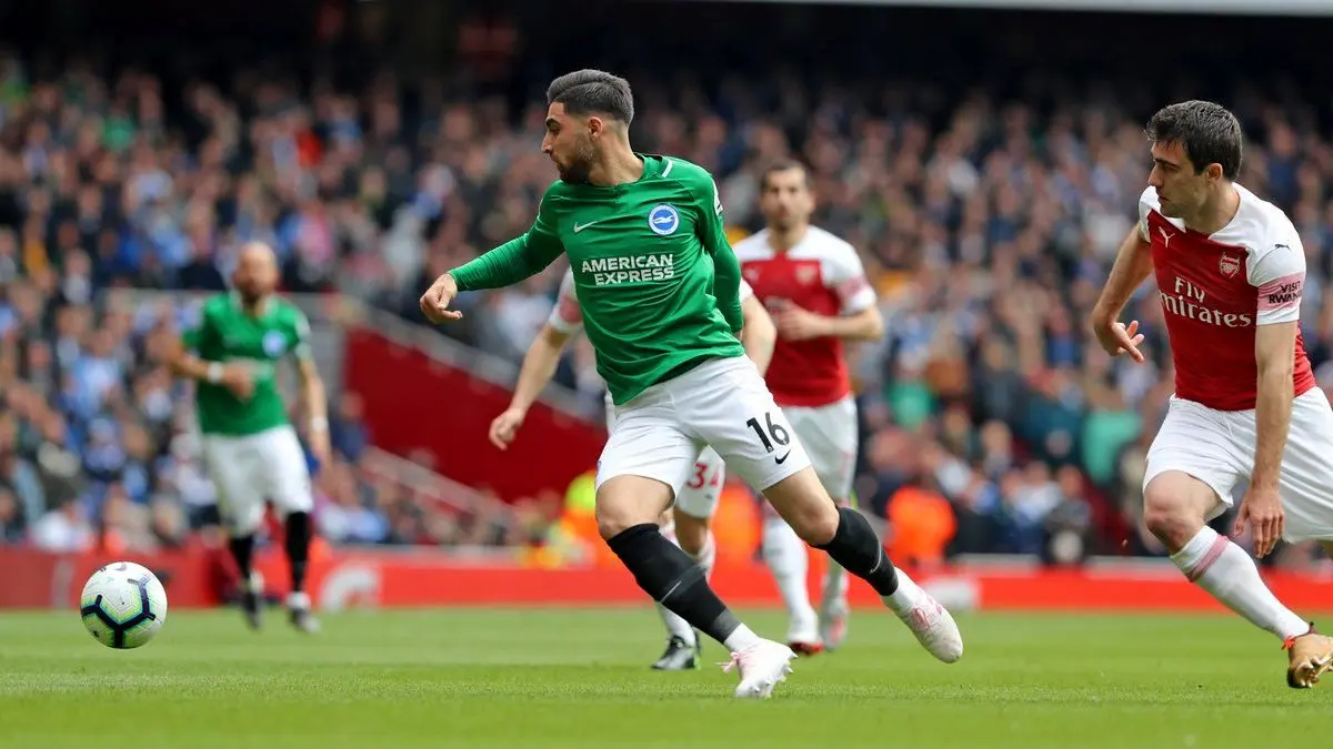 خلاصه بازی آرسنال - برایتون(ویدئو)